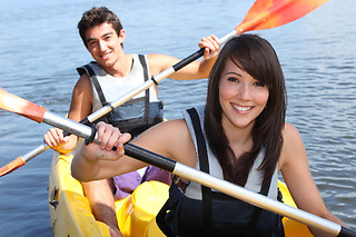 Kayak for 2 with Sea Lions at Fun Surf LA, Marina del Rey