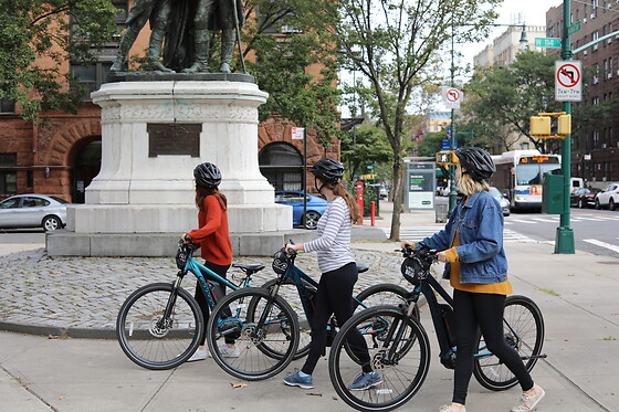 Best of New York with an electric Bike at Unlimited Biking