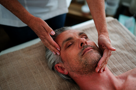 Hydrating spa facial and massage at Vada Spa, NYC