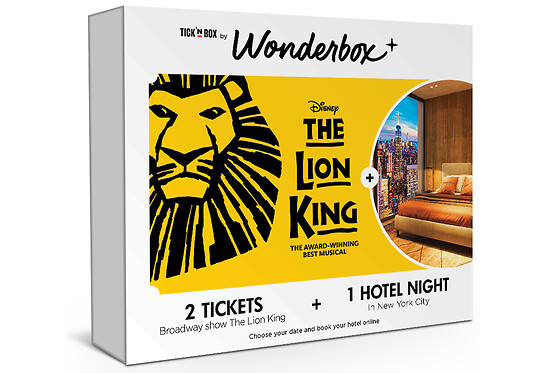 The Lion King Disney Musical - 2 Tickets + One Night Stay