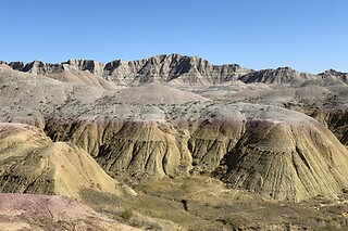 Scenic drive through the Badlands