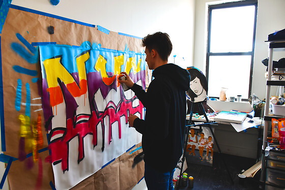 Graffiti workshop in Brooklyn for 2 people at 