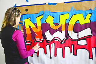 Graffiti workshop in Brooklyn for 2 people at "Your New York Story"
